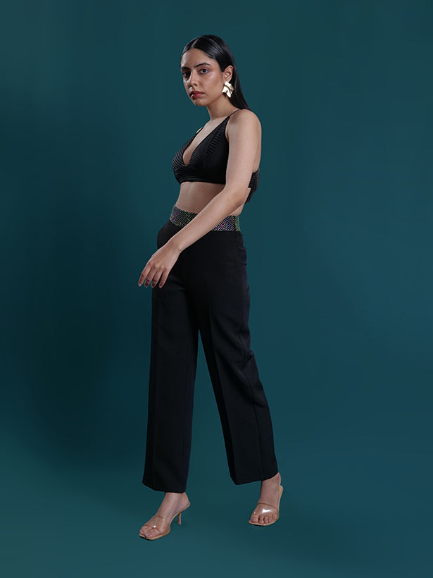 Buy STUDIO OJS Bottoms Online |OJSRBSBK064| moher.in