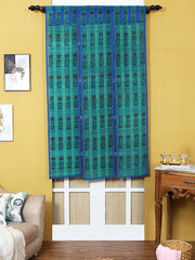 Blue Regular Curtains