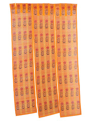 Orange  Regular Curtains
