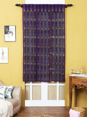 Purple  Regular Curtains