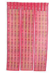 Red  Regular Curtains
