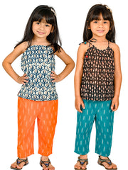 Kids Blue Regular Co-ords