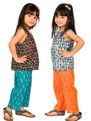 Kids Blue Regular Co-ords