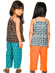 Kids Blue Regular Co-ords