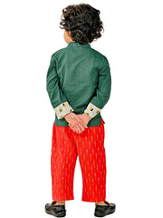 Kids Green  Regular Co-ords
