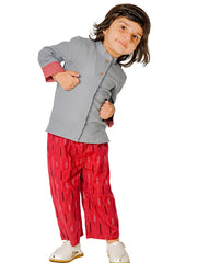 Kids Grey  Regular Co-ords