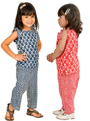 Kids Red  Regular Co-ords