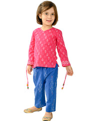 Kids Pink  Regular Co-ords