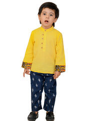 Kids Yellow  Regular Co-ords
