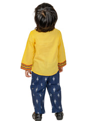 Kids Yellow  Regular Co-ords