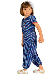 Kids Blue Regular Co-ords