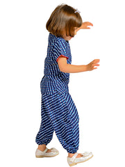 Kids Blue Regular Co-ords