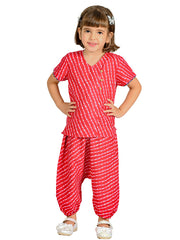 Kids Pink  Regular Co-ords
