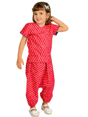 Kids Pink  Regular Co-ords