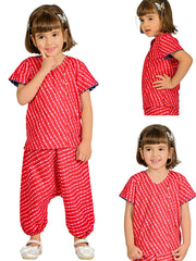 Kids Pink  Regular Co-ords
