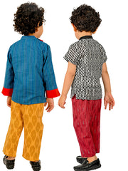 Kids Blue Regular Co-ords