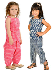 Kids Pink  Regular Co-ords