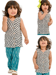 Kids Grey  Regular Co-ords