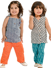 Kids Grey  Regular Co-ords