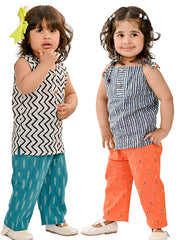 Kids Grey  Regular Co-ords