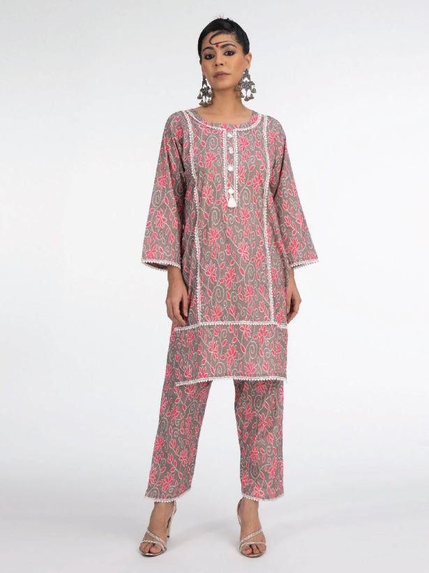 Buy House of Surkh Kurti Set Online |HOS2301| moher.in