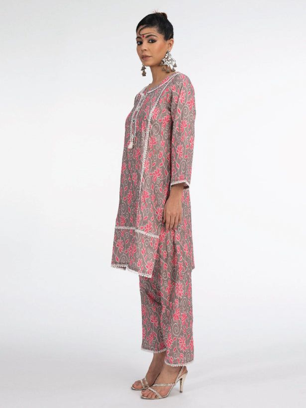 Buy House of Surkh Kurti Set Online |HOS2301| moher.in