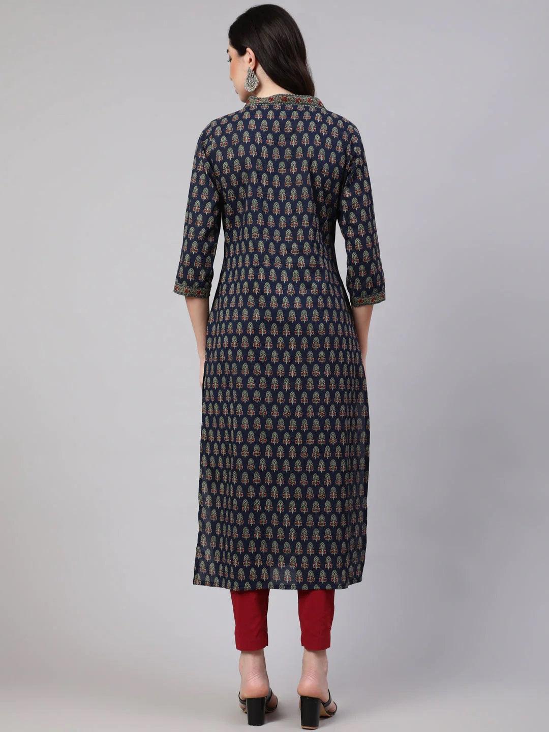 Womens Mustrad Straight Kurti from Aasi - House Of Nayo - NYKU4242 - moher.in